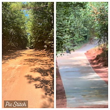 Red-Clay-Overload-on-This-Driveway-Cleaning-in-Jackson-GA 0